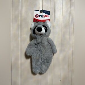 Petlou Flat Body  11” Dog Toy With Clinker & Squeake Very Solf